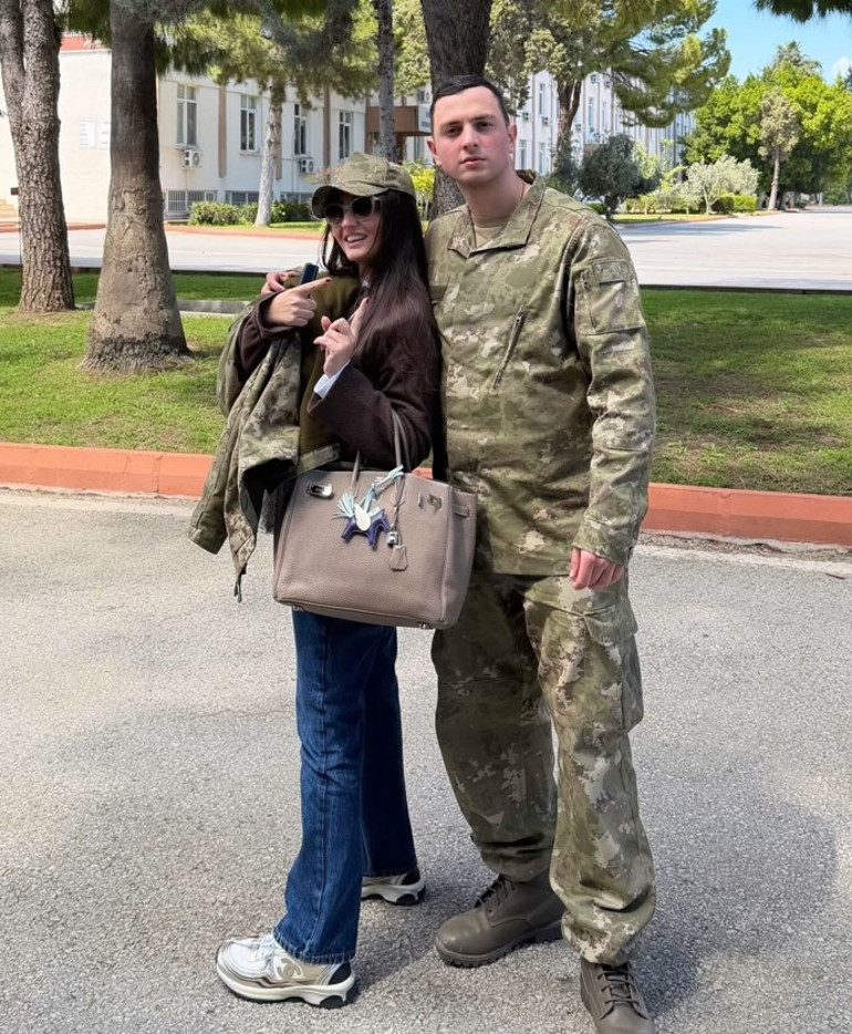 Sibel Canın oğlu asker oldu