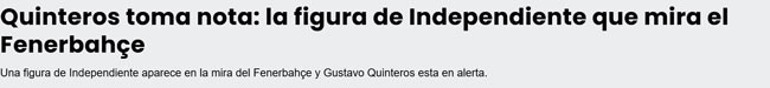 Fenerbahçeden sürpriz transfer teklifi Ajantinli stoper evet dedi