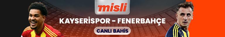 Fenerbahçe, Kayserispora konuk oluyor Maçın heyecanı Mislide