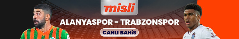 Trabzonspor, Alanyaspora konuk oluyor Maçın heyecanı Mislide