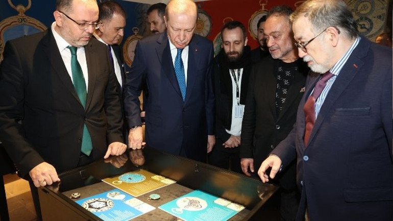 Cumhurbaşkanı Erdoğan, Muhteşem Cep Saatleri Koleksiyonunu ziyaret etti