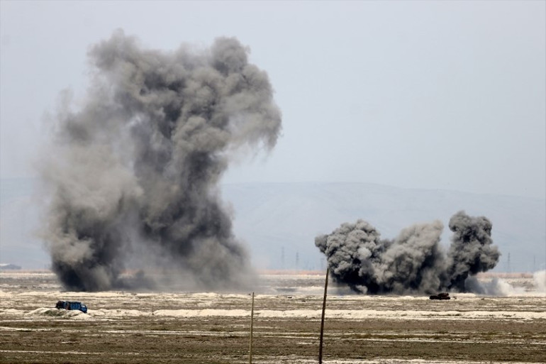 Konyada nefes kesen anlar F-16lar hedefleri tam isabetle vurdu, kurtarma timi indi... Anadolu Ankası Tatbikatında gerçeği aratmayan görüntüler