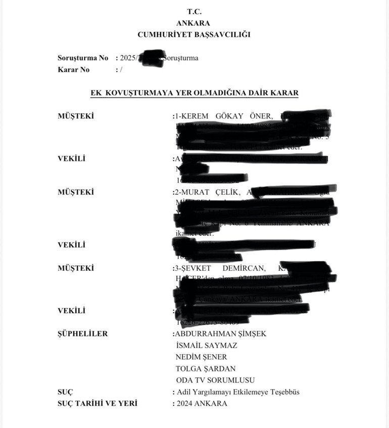 FETÖVARİ kumpasçı polislere savcılıktan cevap: Takipsizlik