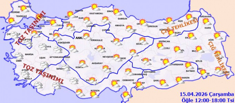 Gök gürültülü sağanak yağış geliyor: Batıdan başlayarak tüm yurdu etkisi altına alacak | Meteoroloji tarih verdi: 50 ilde kuvvetli olacak