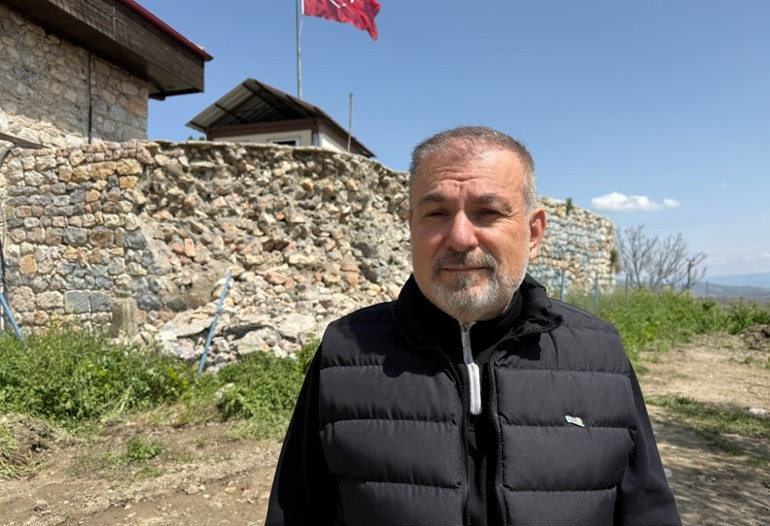 Roma değil Tokat... Sezarın ünlü sözüyle meşhur kale yağmurda tahrip oldu