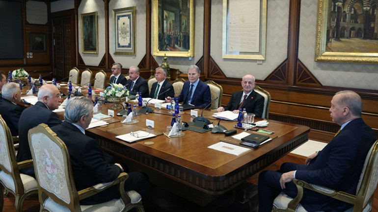 Cumhurbaşkanı Erdoğan, Yüksek İstişare Kurulu Toplantısına başkanlık etti