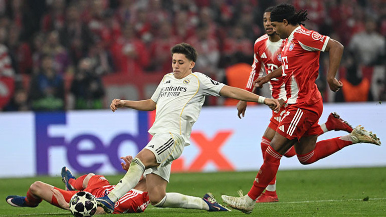 Arda Güler, Bayern Münihe rekor gol attı ve kırmızı kart gördü Arsenal, sessiz sedasız yarı finalde | Şampiyonlar Ligi çeyrek final rövanş maçları ve yarı final eşleşmeleri