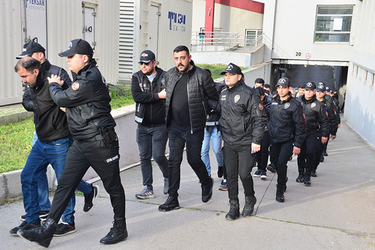  287 şüpheli adliyede