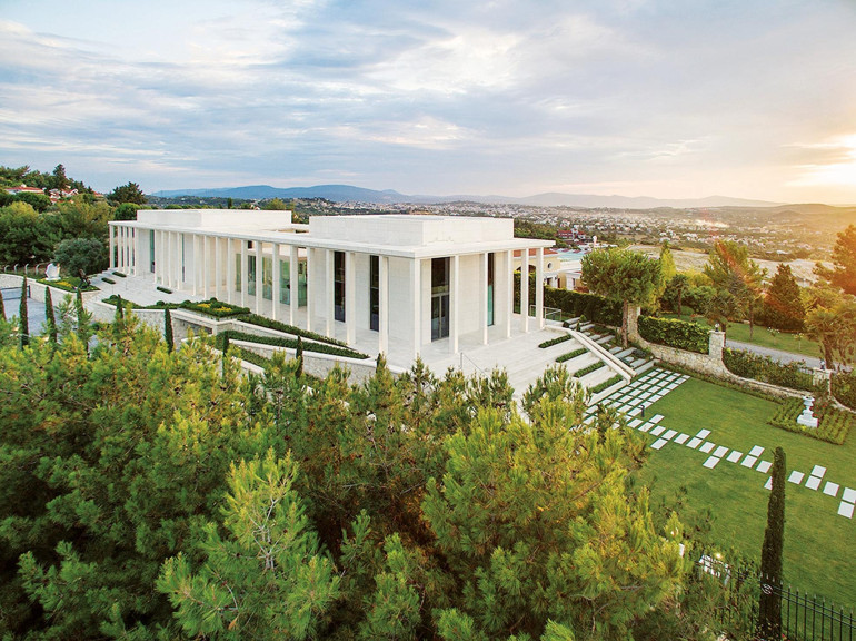 Manzarası da sanatı kadar etkileyici