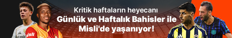 Şampiyonluk yarışı kızışıyor, düşme hattı alev alıyor Kritik haftaların heyecanı Günlük ve Haftalık Bahisler ile Mislide yaşanıyor