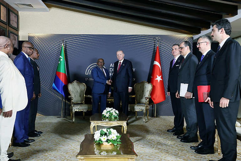 Diplomasinin kalbi Antalyada atıyor Cumhurbaşkanı Erdoğandan kritik görüşmeler