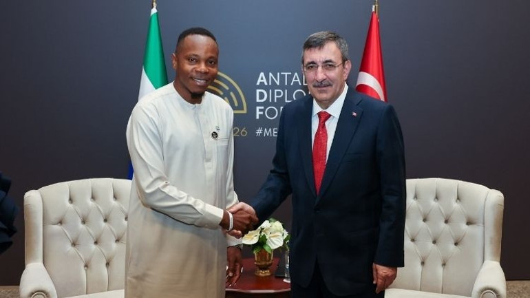 Cumhurbaşkanı Yardımcısı Yılmaz’dan Antalya’da diplomatik temaslar