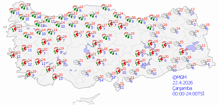  İstanbul başta olmak üzere birçok ile yeni haftada yağmur geliyor