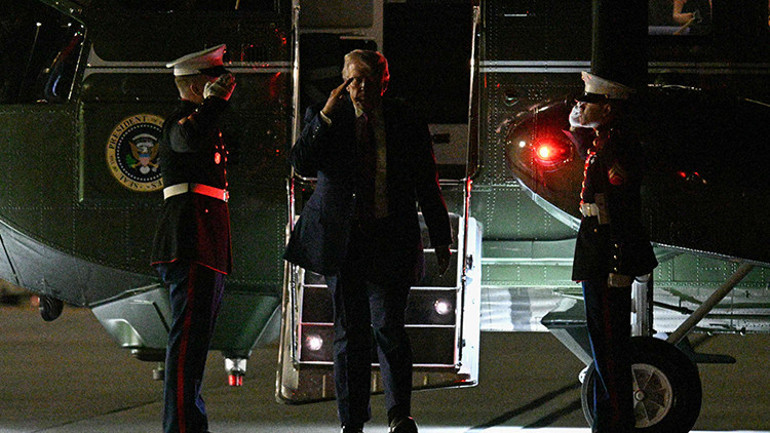  ABDli yöneticiler, acil durum odasına koştu