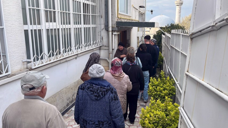 Bölgedeki çok sayıda vatandaş seçim sandığına gitti