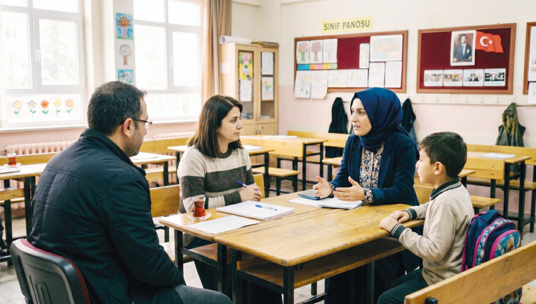 Veli / öğretmen ilişkisi üzerine yedi racon