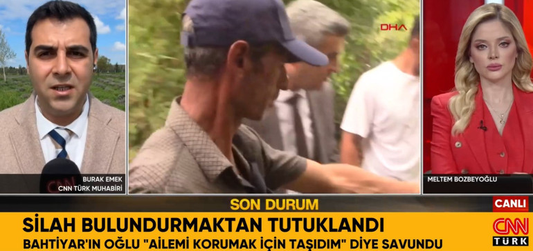  Güran ailesi tarafından tehdit ediliyoruz, o yüzden silah aldım