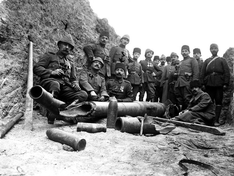 Hastane çadırındaki Çanakkale