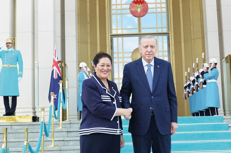 Yeni Zelanda Genel Valisi Beştepe’de