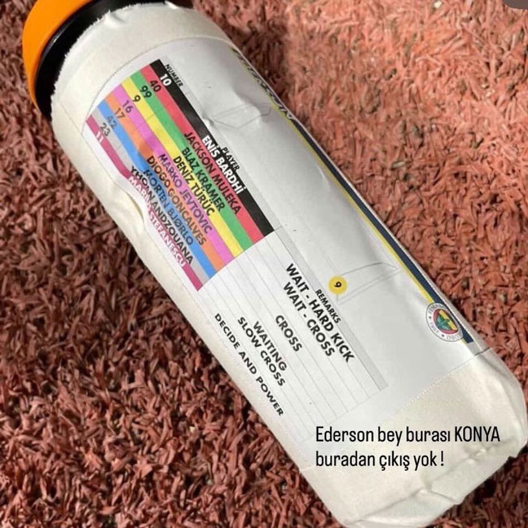 Fenerbahçeyi Konyaspor maçı sonrası şoke eden detay Penaltı kağıdını çaldı