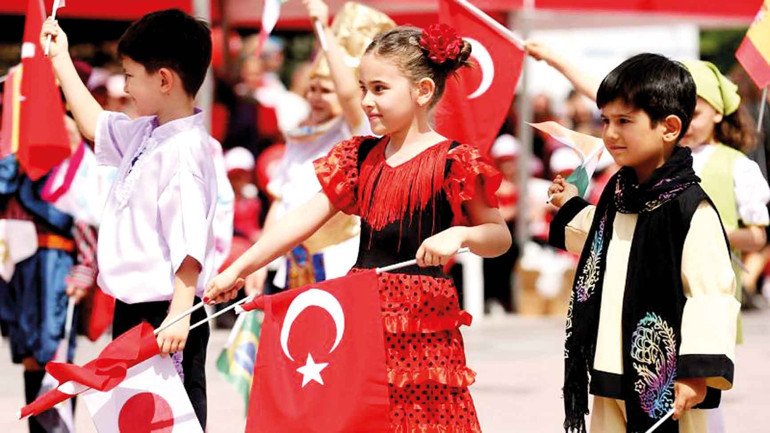 106 yıllık gururumuz coşkumuz 23 Nisan kutlu olsun