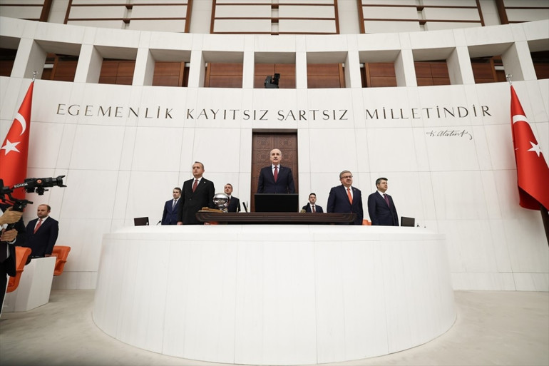 TBMMde 23 Nisan özel oturumu | TBMM Başkanı Kurtulmuş: Yeni anayasa şart