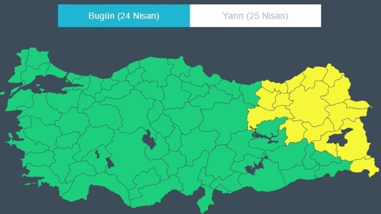Bir taraf kış bir taraf bahar: Hava sert değişecek | Meteoroloji saat verdi: Kuvvetli sağanak ve fırtına geliyor 16 ilde alarm verildi