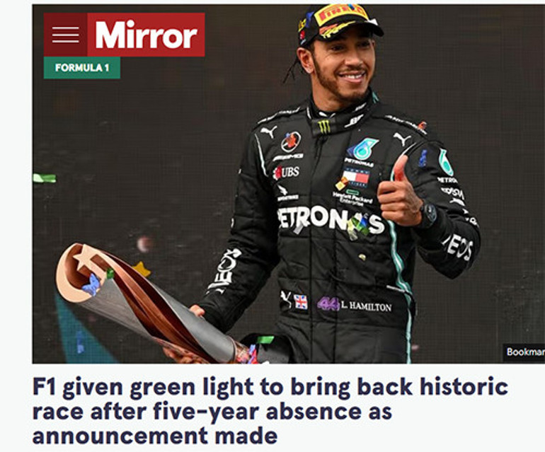 Formula 1in Türkiyeye dönüşü dünya basınında yankı uyandırdı İkonik yarış geri dönüyor Unutulmaz İstanbul pisti yeniden F1de