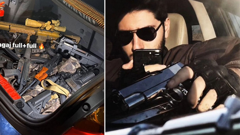 Gülistan Doku soruşturması | Tutuklanan Mustafa Türkay Sonel silahım yok demişti... Kamuflajlı tabancalı fotoğrafı ortaya çıktı