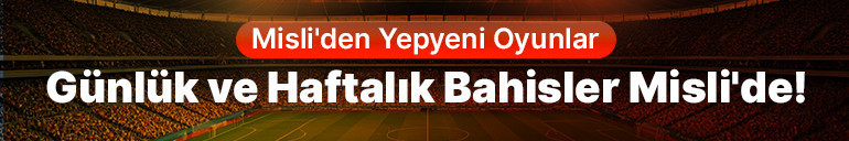Galatasaray ve Fenerbahçe’nin maçlarında gol garantisi İşte Misli’den Günlük Bahis İstatistikleri
