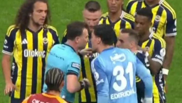 Galatasaray-Fenerbahçe maçını eski hakemler yorumladı Kırmızı demiyorum