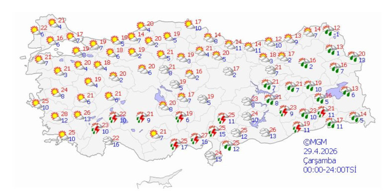 Meteoroloji tarih verdi Yurdun büyük bölümünde etkili olacak: Yağışlar yeniden geliyor