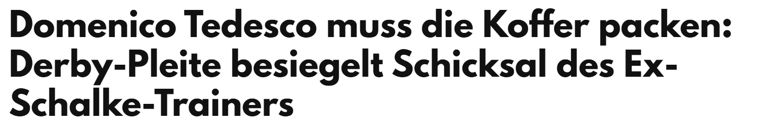  Derbi yenilgisi kaderini belirledi