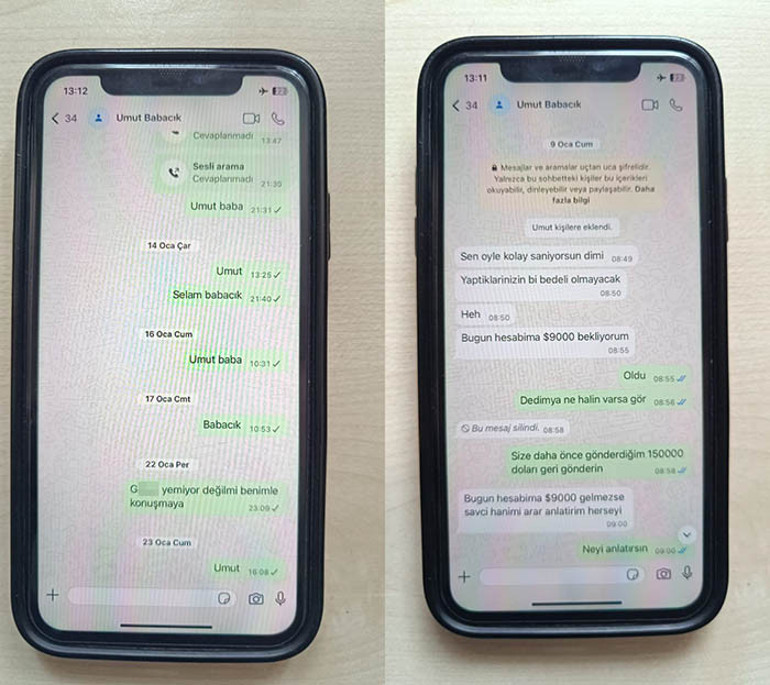 Gülistan Doku soruşturmasında yeni gelişme Firari Umut Altaşın babasıyla olan konuşması ortaya çıktı: Öteceğim her şeyi, göreceksiniz dünya kaç bucak