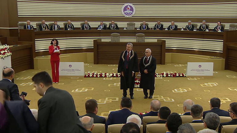 Cumhurbaşkanı Erdoğan, AYMnin 64. kuruluş yıl dönümü törenine katıldı