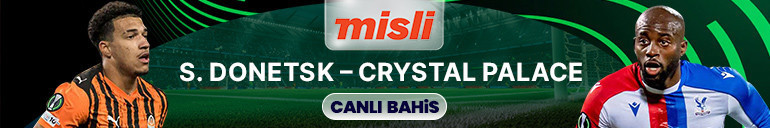 Arda Turanın ekibi Shakhtar Donetsk, Crystal Palaceı ağırlıyor Maçın heyecanı canlı sohbet ile Mislide