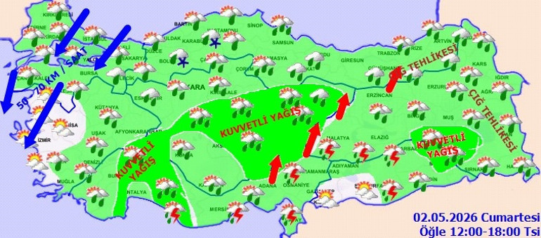 Kış geri geldi: Hava 10 derece birden soğuyacak | Meteoroloji saat verdi: Gök gürültülü sağanak yağış ve fırtına geliyor...