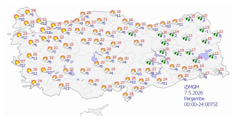 Dikkat Meteoroloji saat verip uyardı: 41 il için sarı kodlu alarm verildi | Kuvvetli sağanak ve fırtına etkili olacak