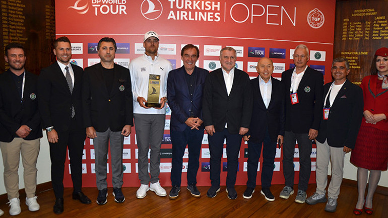 Turkish Airlines Open’da şampiyon İsveçli Lindberg