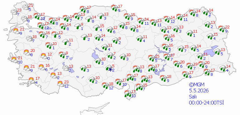 SON DAKİKA HAVA DURUMU TAHMİNLERİ İL İL | Havalar ne zaman ısınacak Bugün (5 Mayıs) hava nasıl olacak, Şanlıurfa ve Gaziantepte yağmur var mı Meteoroloji tarih verdi