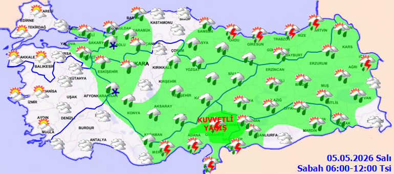 SON DAKİKA HAVA DURUMU TAHMİNLERİ İL İL | Havalar ne zaman ısınacak Bugün (5 Mayıs) hava nasıl olacak, Şanlıurfa ve Gaziantepte yağmur var mı Meteoroloji tarih verdi