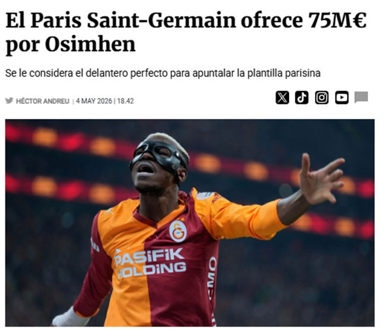 Galatasaray, PSG ile transfer görüşmesine başladı ‘Teklifi artırın’