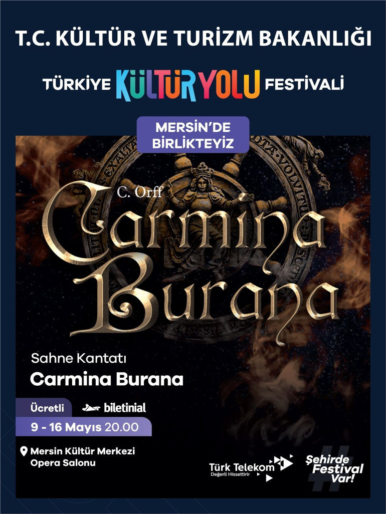 Bakan Ersoy: Mersin, Türkiye Kültür yolu Festivali’nin önemli duraklarından biri olacak