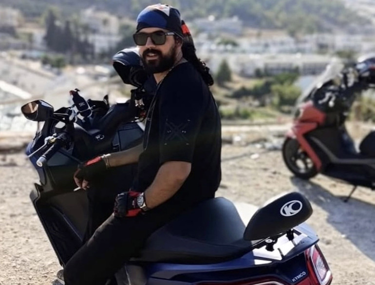 Motosikletli Hakan Yenisolak kazada hayatını kaybetti