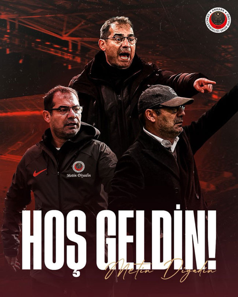 Gençlerbirliği, Metin Diyadini resmen açıkladı