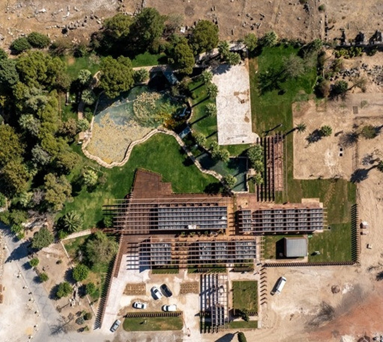 Pamukkale’nin yanında antik kente yeni düzen Hierapolıs’te karşılama merkezleri tamamlandı