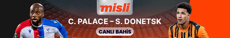 Arda Turanın ekibi Shakhtar, final için Crystal Palace karşısında Konferans Ligi yarı final heyecanı canlı sohbet ile Mislide
