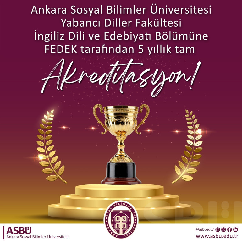 Akreditasyon sevinci