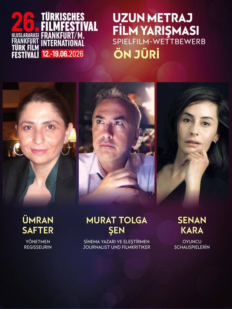 26. Uluslararası Frankfurt Türk Film Festivali ön jürisi açıklandı