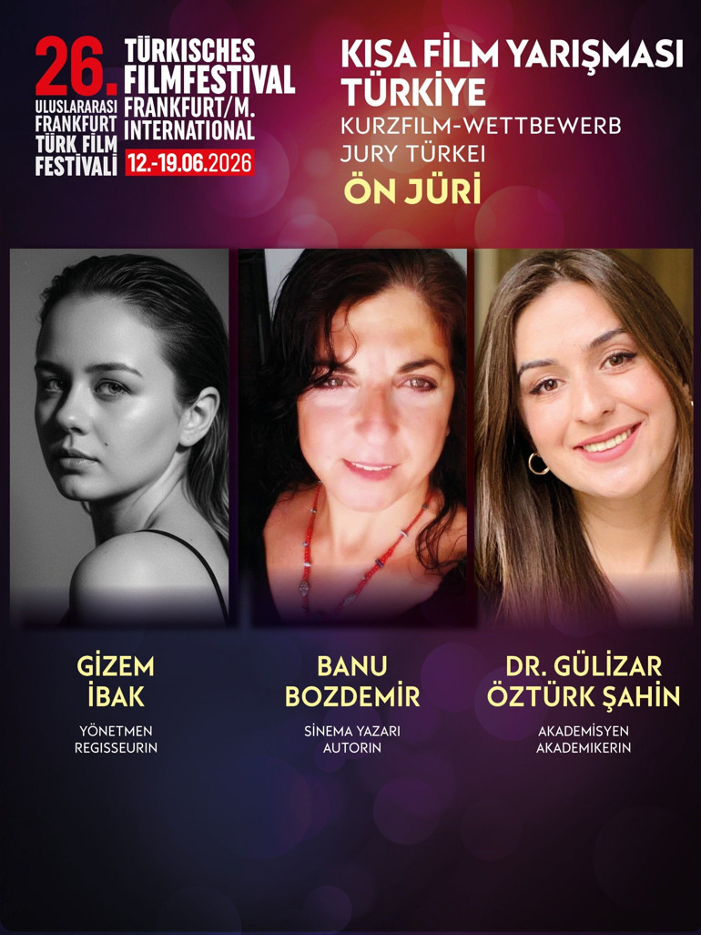 26. Uluslararası Frankfurt Türk Film Festivali ön jürisi açıklandı
